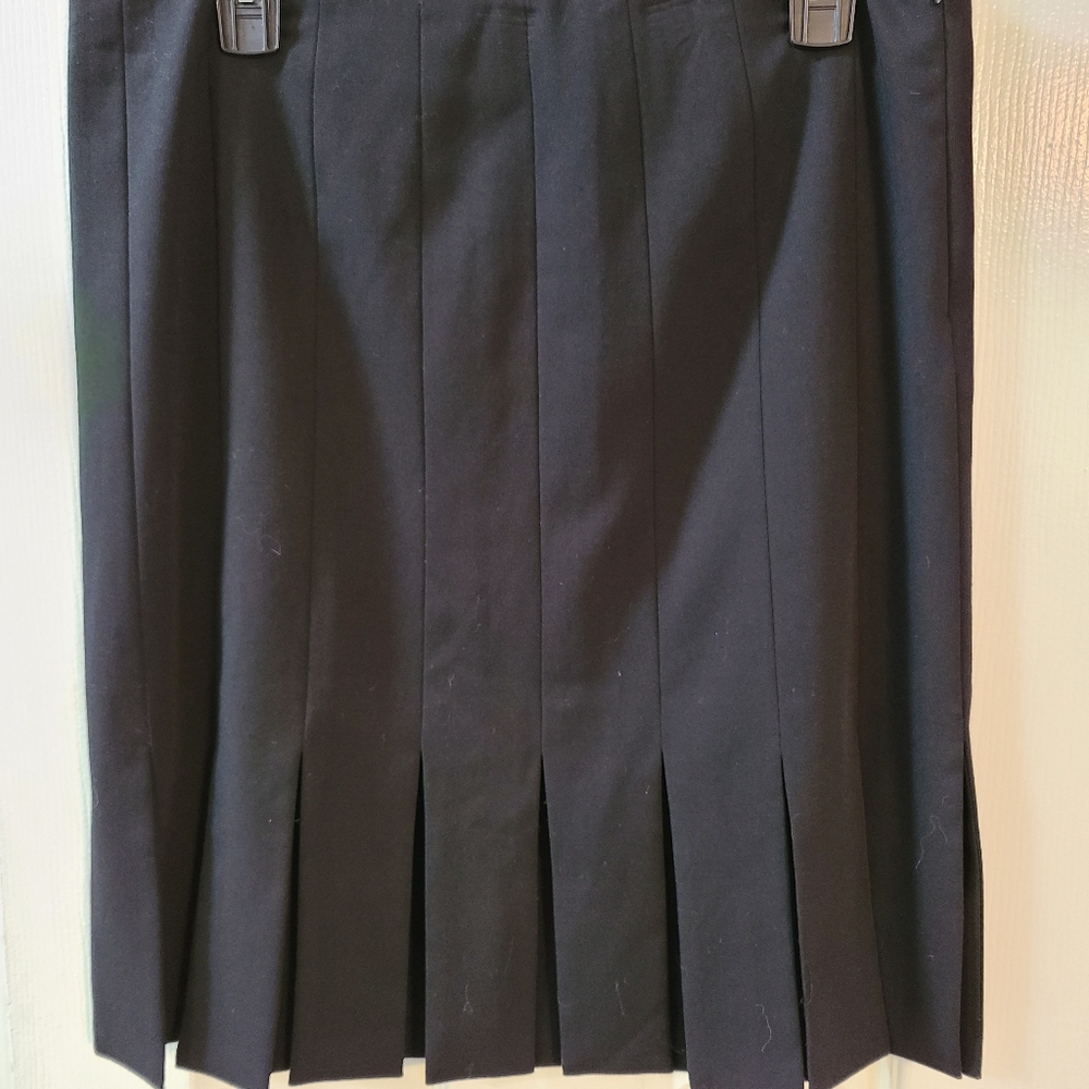 White House Black Market Size 10 Pencil Skirt Hem Slits Side Zip